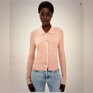 Frame Smocked Cardi - NWT Medium